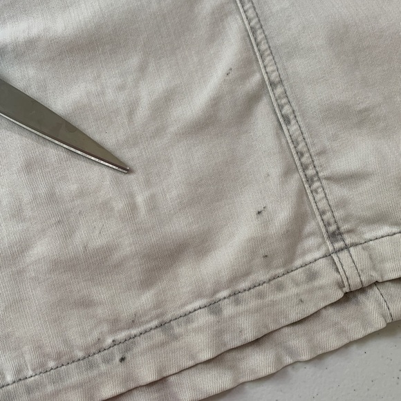 BLANK NYC Distressed Grunge White Washed Denim Skirt - Picture 12 of 12